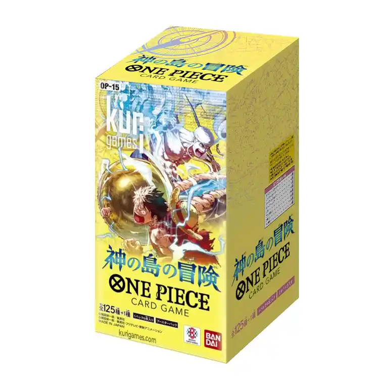 OP15 One Piece Adventure on the Island of the Gods Booster Box Japanese KuriGames TCG