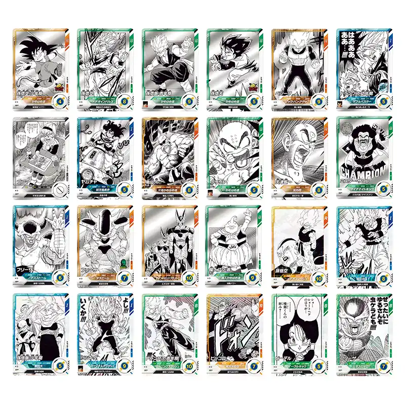 Set Completo Normal y Raro Advanced Pack 40th Anniversary Edition Dragon Ball Super Divers