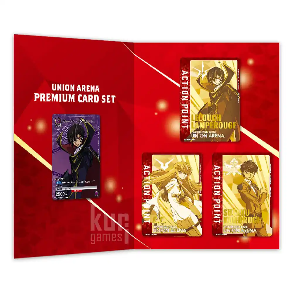 Premium Card Set book Code Geass Union Arena