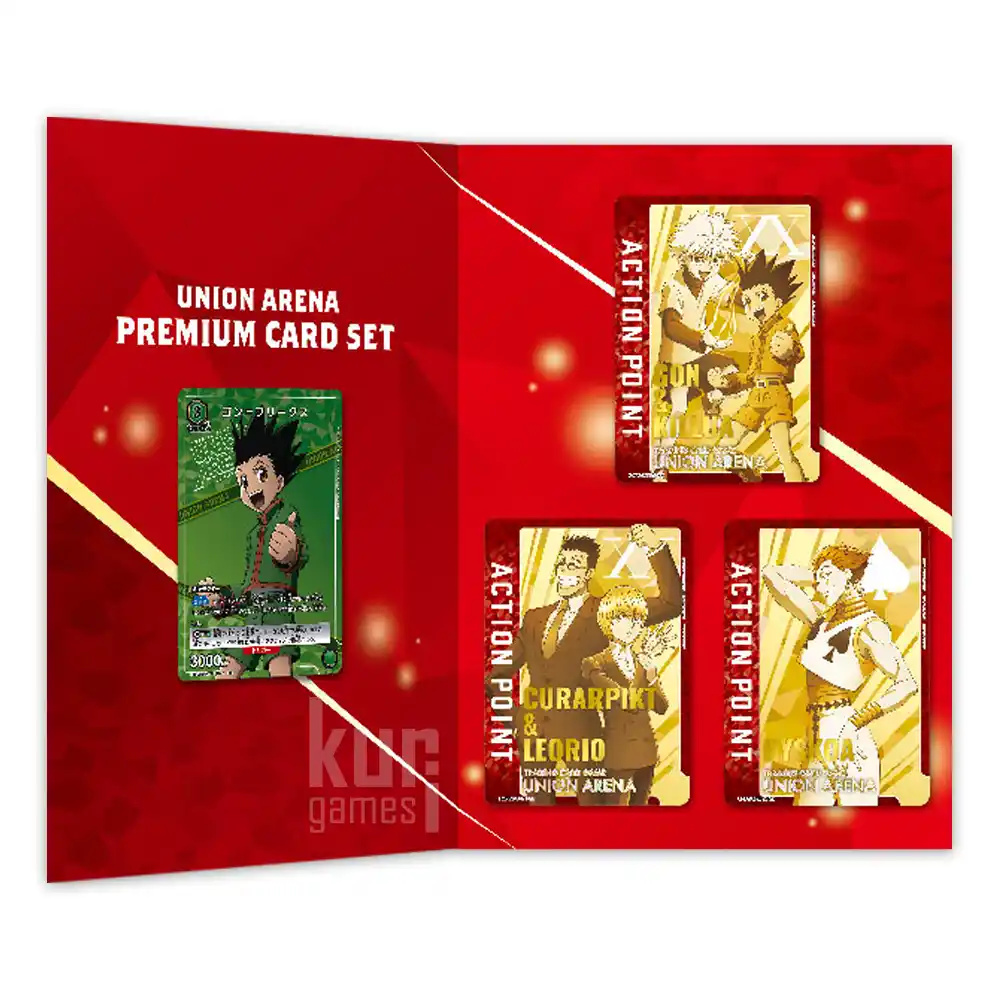 Premium Card Set HunterxHunter Union Arena