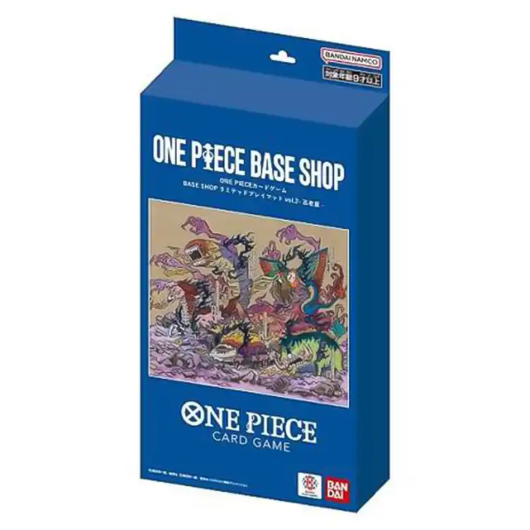 BASE SHOP Limited Playmat Vol 2 The Five Elders One Piece Card Game KuriGames TCG