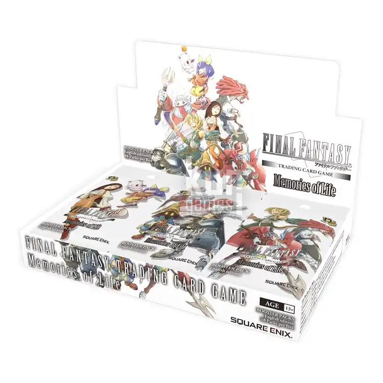 Memories of Life Final Fantasy TCG Booster Box ES