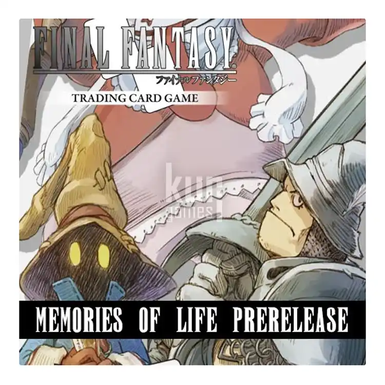 Prerelease Memories of Life Final Fantasy TCG