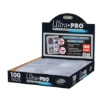 Hojas 4 bolsillos Platinum Ultra Pro para Toploaders KuriGames TCG