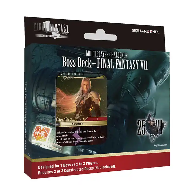 Multiplayer Challenge Boss Deck Final Fantasy VII Final Fantasy TCG