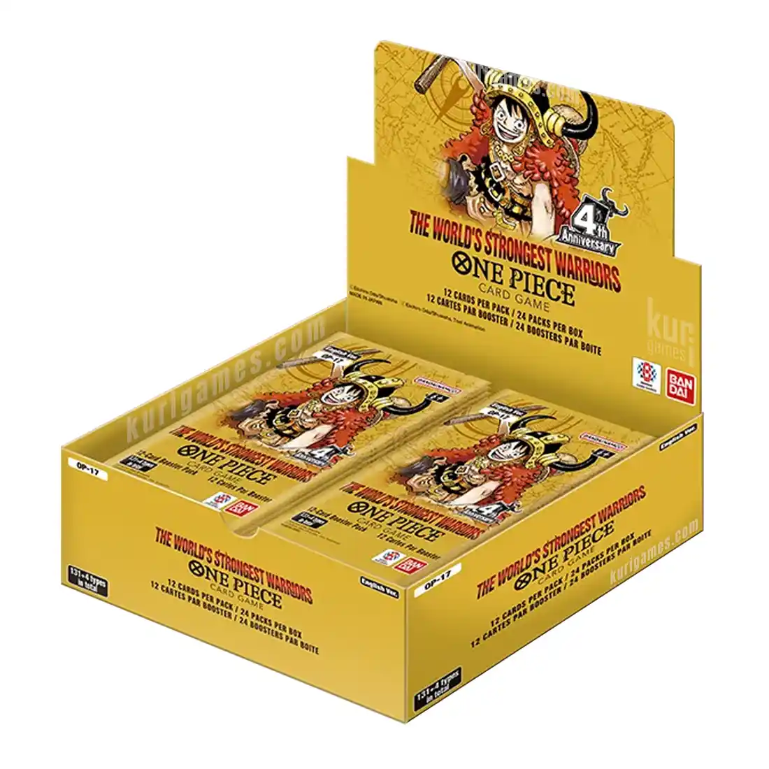 OP17 The World’s Strongest Warriors One Piece Card Game KuriGames TCG