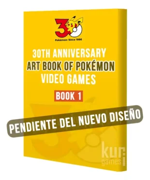 Pokemon Visual Art Book 30th Anniversary Video Games Book 1 KuriGames TCG