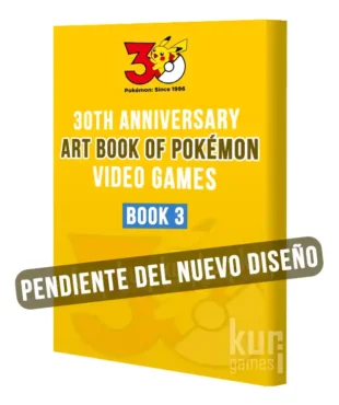 Pokemon Visual Art Book 30th Anniversary Video Games Book 3 KuriGames TCG