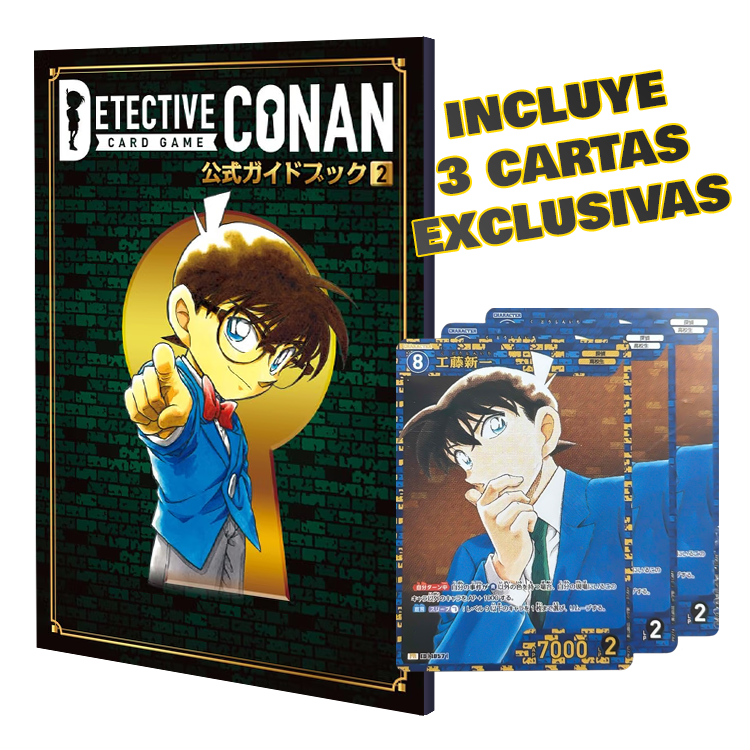 Catálogo de cartas Detective Conan Card Game Official Guidebook Vol 2