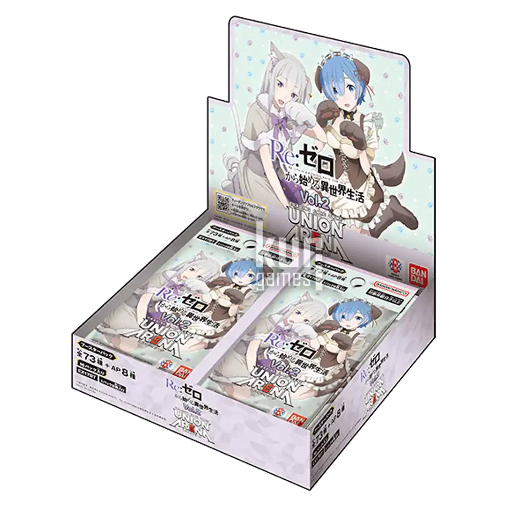 Re Zero Union Arena Booster Box japonés Vol 2 [EX17BT]